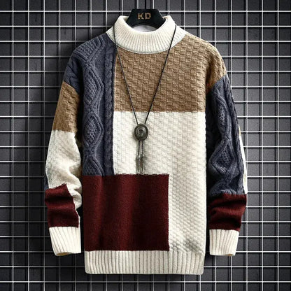 MANSSINO™ | Men's Textured Cotton Relaxed Pullover