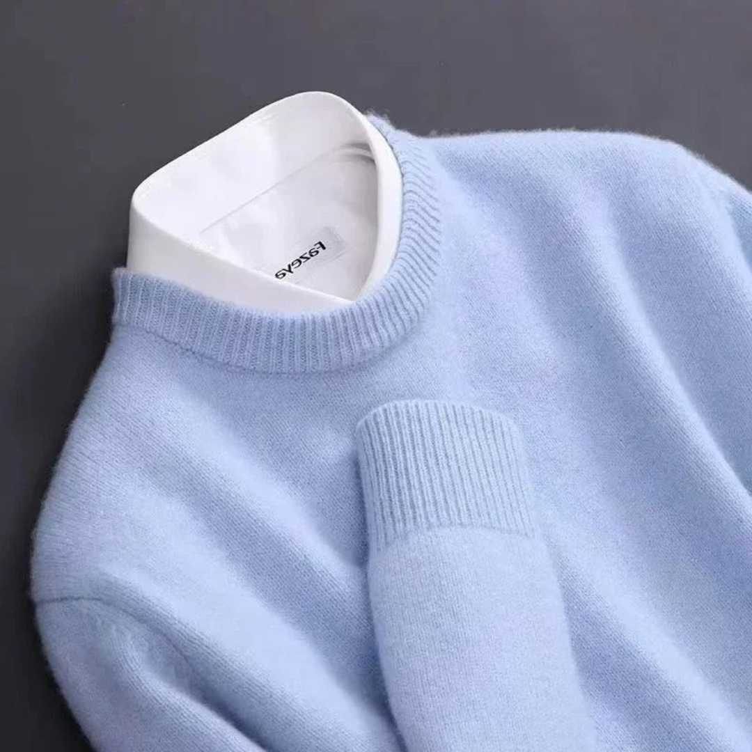 MONVIEL™ | Pure Cashmere Knit Long Sleeve