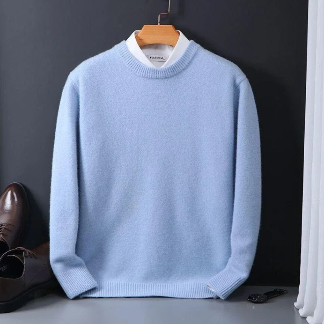 MONVIEL™ | Pure Cashmere Knit Long Sleeve