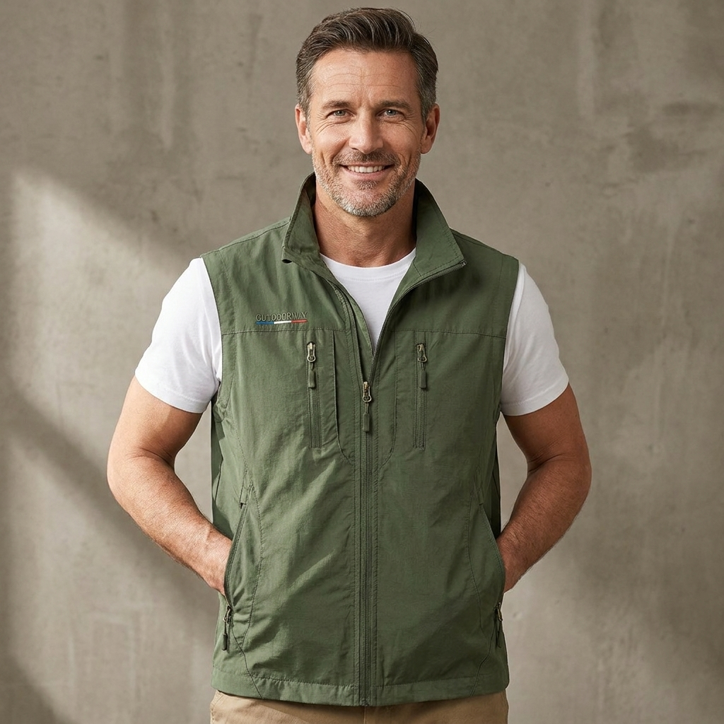 MANSSINO™ | Zip-Up Utility Vest