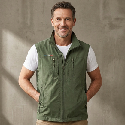 MANSSINO™ | Zip-Up Utility Vest
