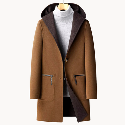 MANSSINO™ | Hooded Wool Coat