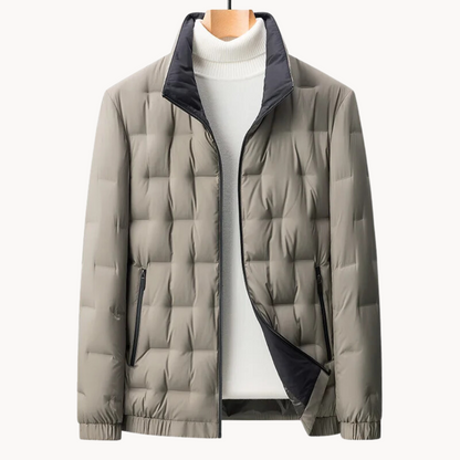 MANSSINO™ | Quilted Snap-Zip Jacket