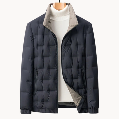 MANSSINO™ | Quilted Snap-Zip Jacket