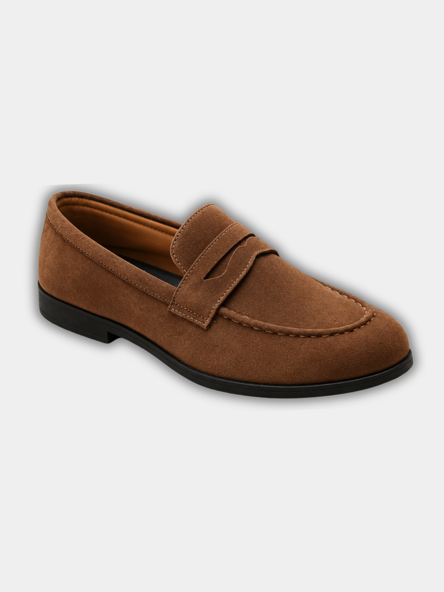 MANSSINO™ | Men's Faux-Suede Penny Loafer