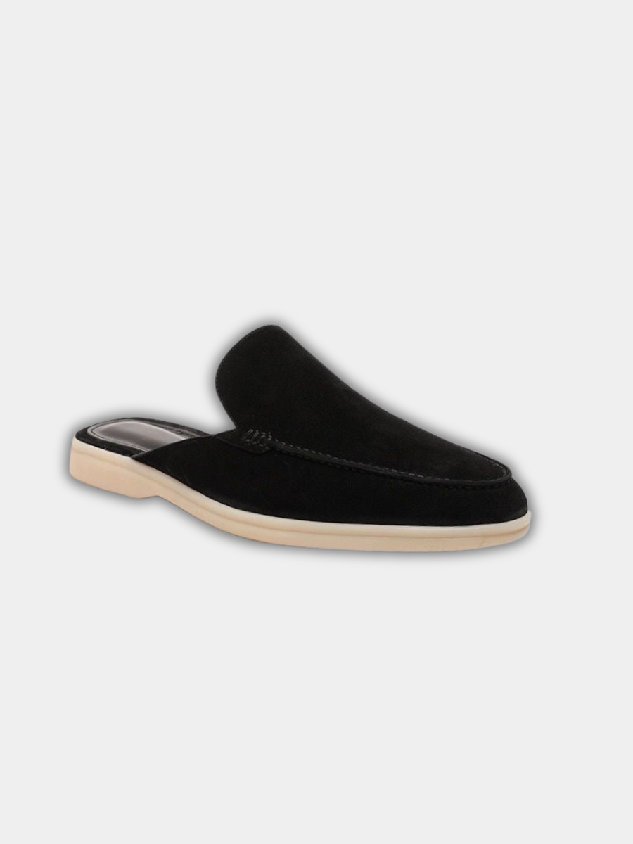 MANSSINO™ | Men's Suede Open-Heel Mule Loafer