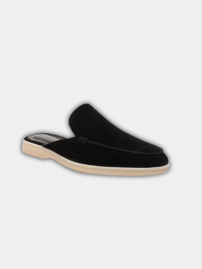 MANSSINO™ | Men's Suede Open-Heel Mule Loafer