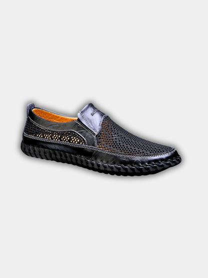 MANSSINO™ | Men's Leather Slip-On Espadrille