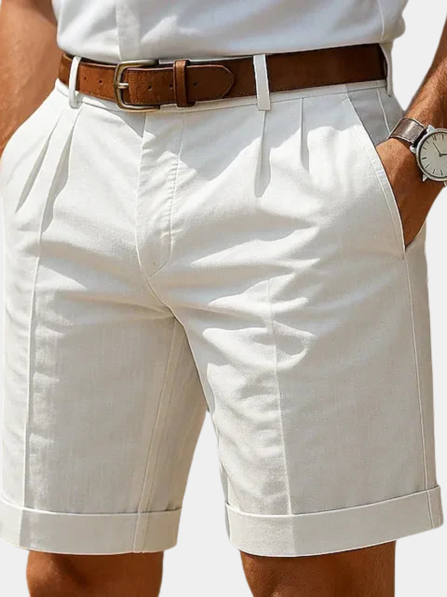 MANSSINO™ | Men's Pleated Tailored Shorts
