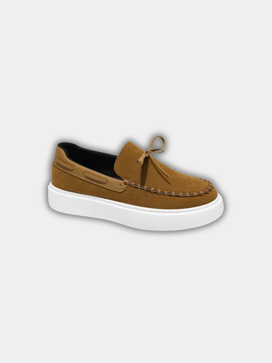 MANSSINO™ | Men's Suede Platform Boat Shoe