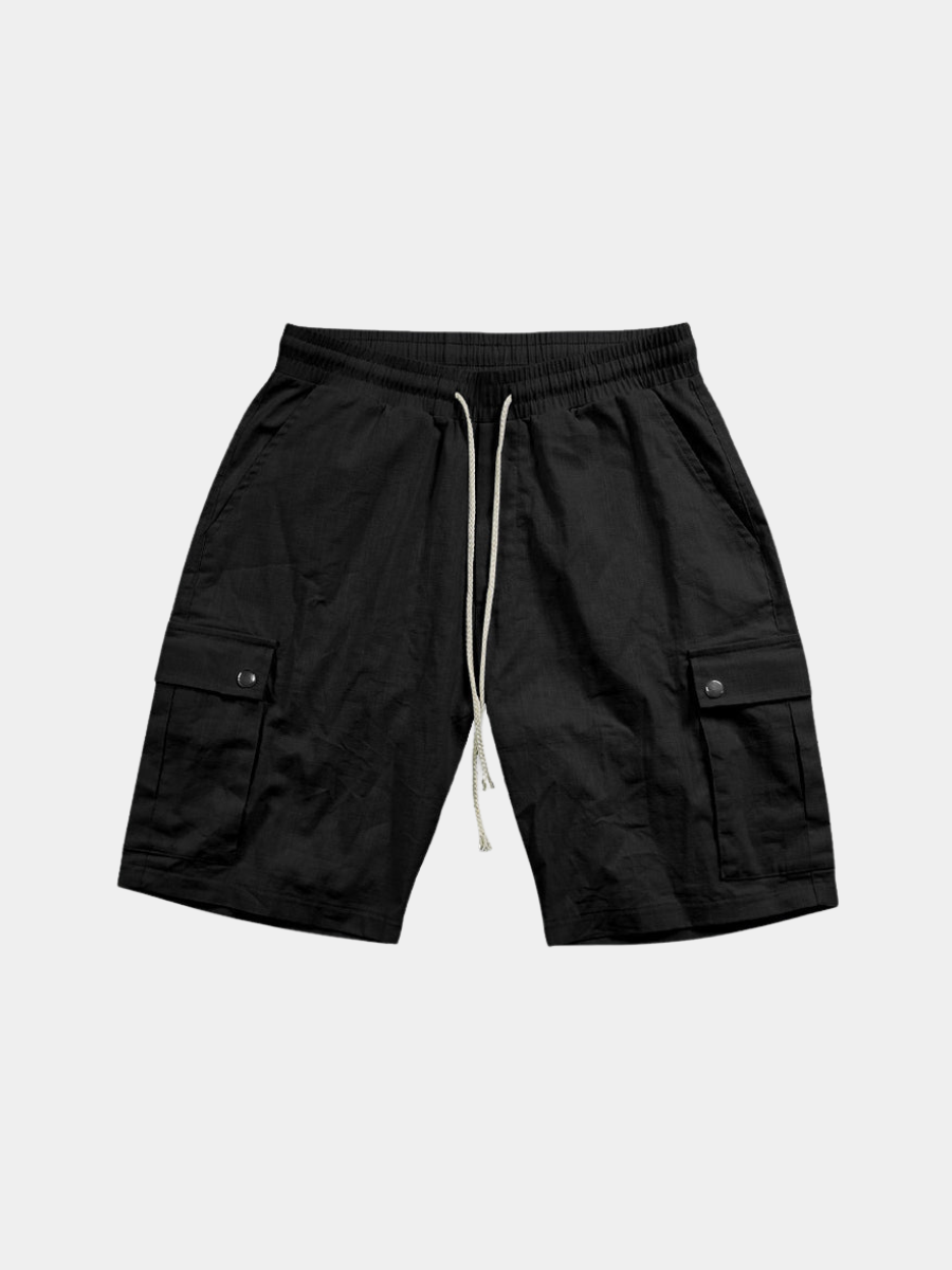 MANSSINO™ | Men's Multi-Pocket Drawstring Cargo Shorts
