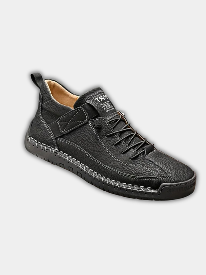 MANSSINO™ | Men's Hand-Stitched Leather Street Sneaker