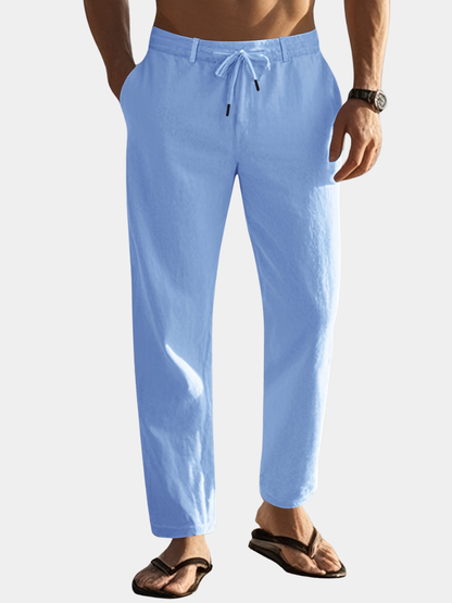 MONVIEL™ | Men's Drawstring Linen Trousers