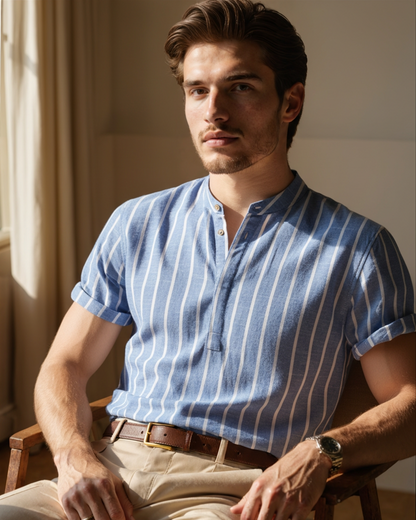 MONVIEL | Organic Cotton Sailor Polo