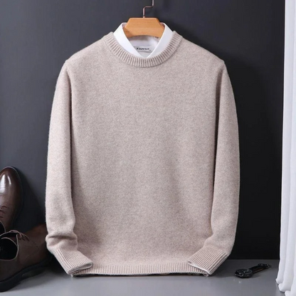 MONVIEL™ | Pure Cashmere Knit Long Sleeve