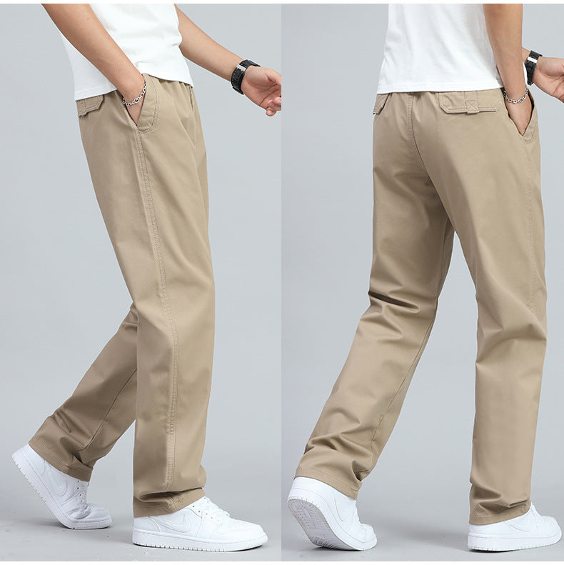 LAURENT MONACO | PANTALONS AMPLE HOMME EN COTON