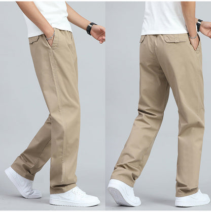 LAURENT MONACO | PANTALONS AMPLE HOMME EN COTON