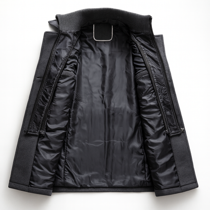 MANSSINO™ | Men's Double-Breasted Long Winter Coat