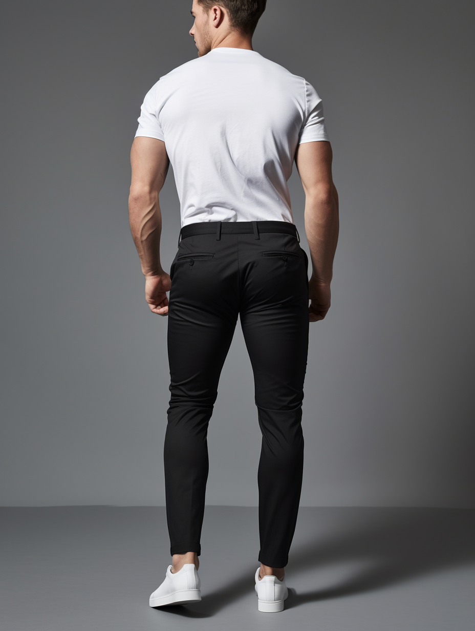 MONVIEL | Mens Stretch Trousers