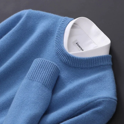 MONVIEL™ | Pure Cashmere Knit Long Sleeve