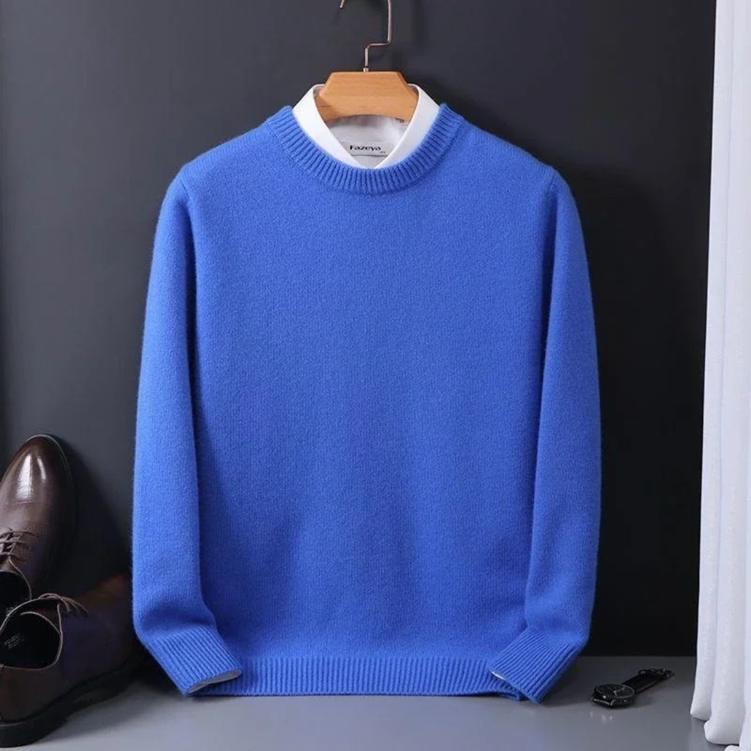 MONVIEL™ | Pure Cashmere Knit Long Sleeve