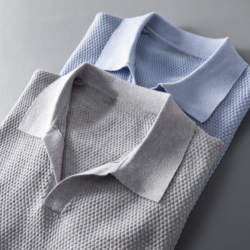 MONVIEL™ | Men's Knitted Polo Shirt