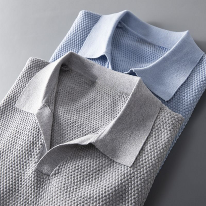 MONVIEL™ | Men's Knitted Polo Shirt