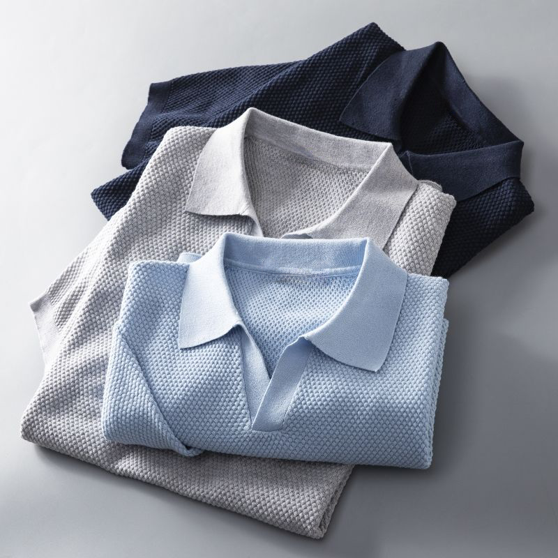 MONVIEL™ | Men's Knitted Polo Shirt