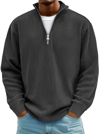 MONVIEL™ | Shape-Hold Half-Zip Knit