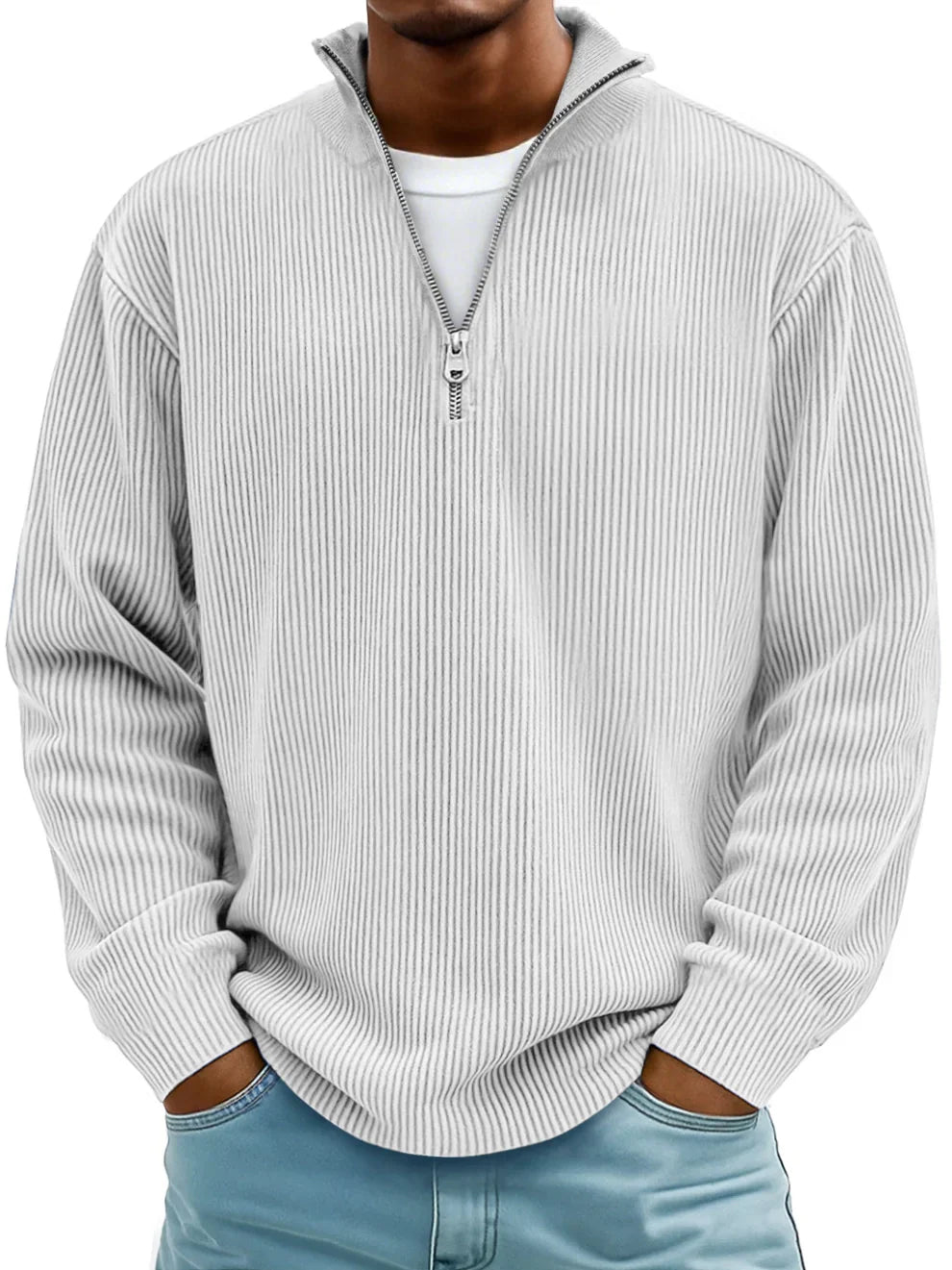 MONVIEL™ | Shape-Hold Half-Zip Knit