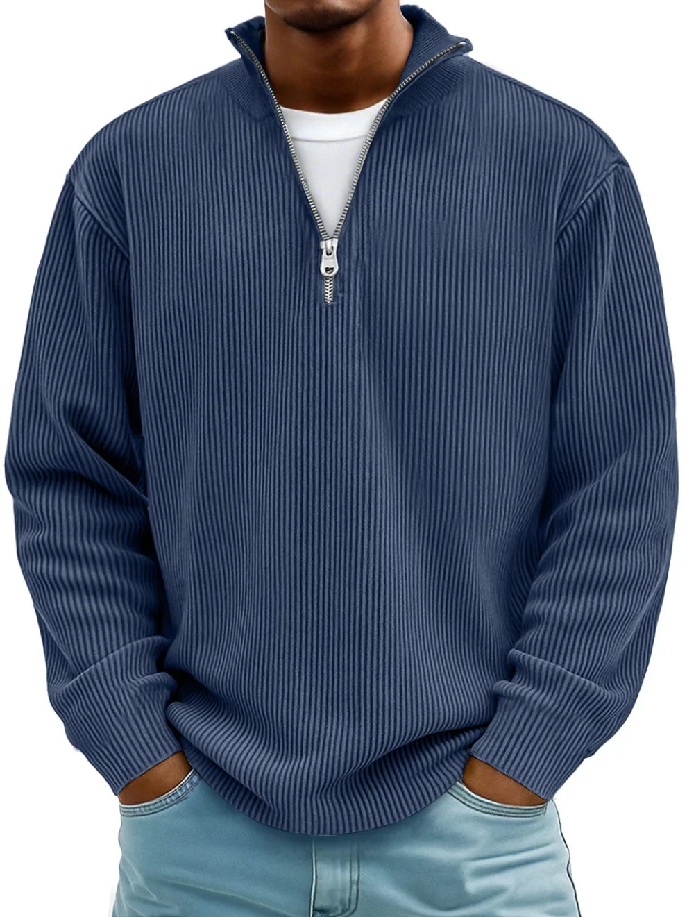 MONVIEL™ | Shape-Hold Half-Zip Knit