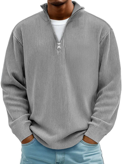 MONVIEL™ | Shape-Hold Half-Zip Knit
