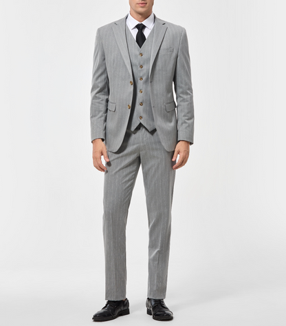 MONVIEL | Three-piece Single-button suit