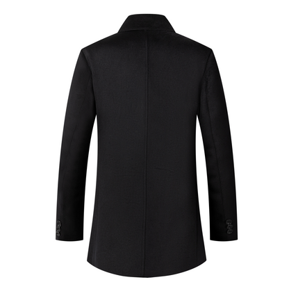 MONVIEL | Signature coat with red lining