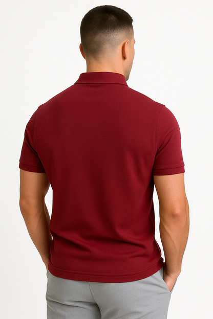 MONVIEL™ | Half-Zip Modern Polo