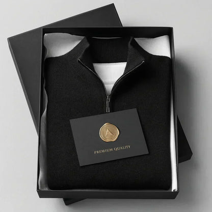 MONVIEL | Mens Half-Zip Knit
