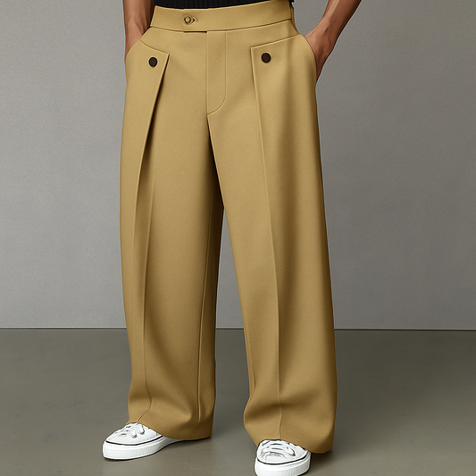 Stéphane™ | pantalon habillé plissé homme