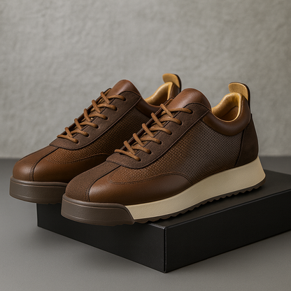 MANSSINO™ | Men's Hand-Stitched Leather Shoe