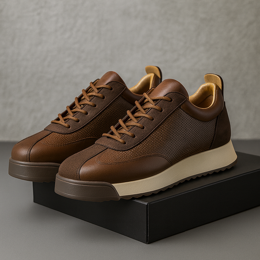 MANSSINO™ | Men's Hand-Stitched Leather Shoe