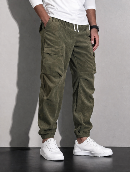 MONVIEL™ | Men's Corduroy Cargo Trousers