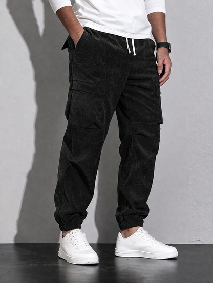 MONVIEL™ | Men's Corduroy Cargo Trousers