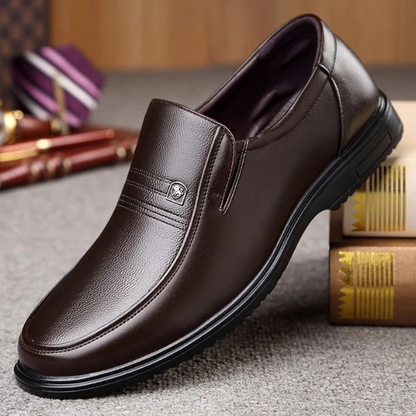 MANSSINO™ | Men's Semi-Gloss Leather Loafer