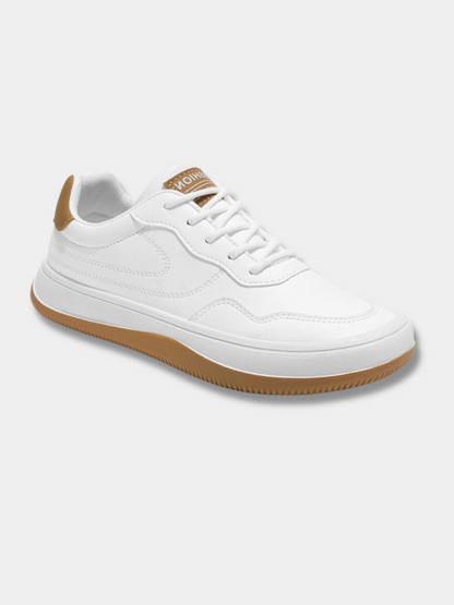 MONVIEL™ | Genuine Leather Low-Top Trainers