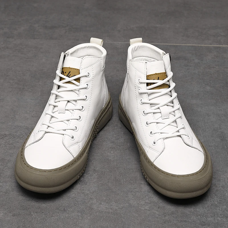 MANSSINO™ | Men's Mid-Top Lace Zip Winter Boot