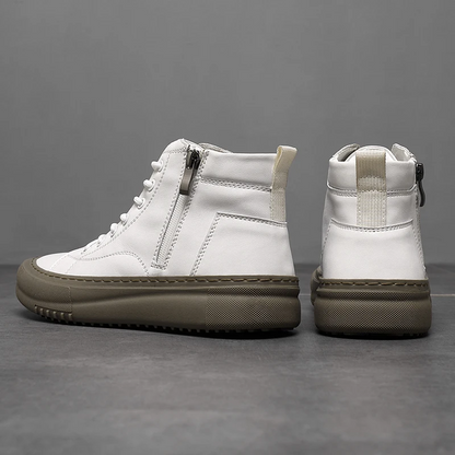 MANSSINO™ | Men's Mid-Top Lace Zip Winter Boot