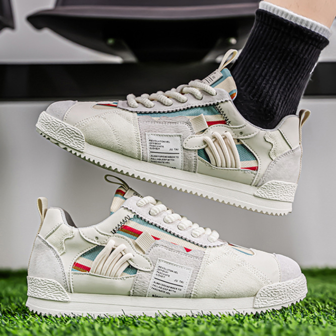 MONVIEL™ | Retro Color-Block Trainers