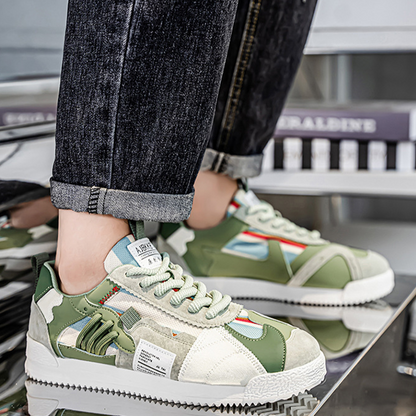 MONVIEL™ | Retro Color-Block Trainers
