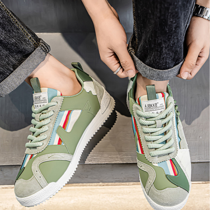MONVIEL™ | Retro Color-Block Trainers