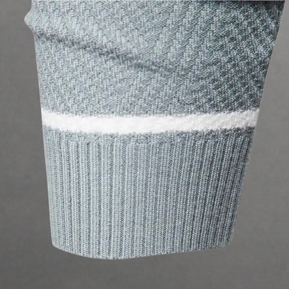 MANSSINO™ | Men's Horizontal Stripe Crew Neck Pullover