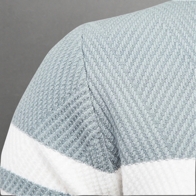 MANSSINO™ | Men's Horizontal Stripe Crew Neck Pullover